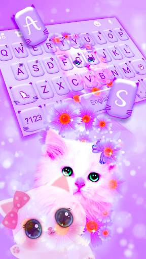 Cute Cats  Theme Keyboard screenshot 3