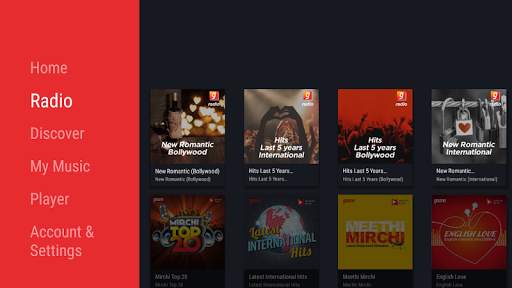 Gaana for Android TV screenshot 2