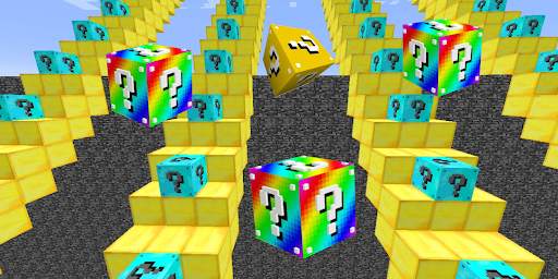 Mod for Minecraft Lucky Block Race screenshot 1