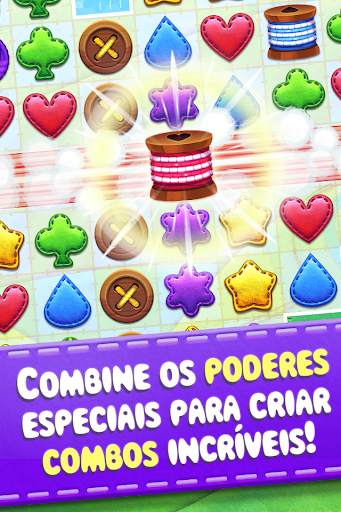 Fluffy Shuffle - Uma Aventura Match-3 screenshot 2