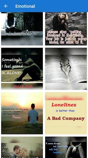 Emotional DP Status for WhatsApp screenshot 2