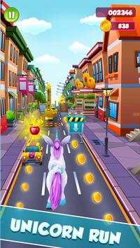 Unicorn Run Rush: Endless Runner Games screenshot 4