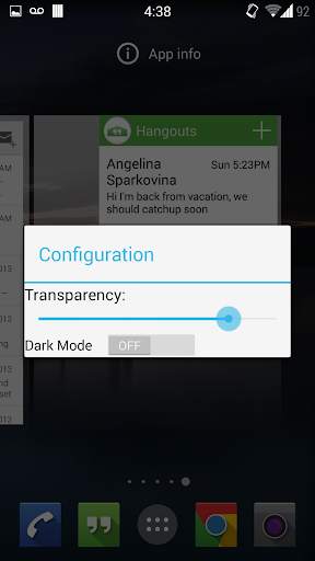 Hangouts Widget screenshot 4