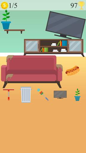 house room cleaning game screenshot 1