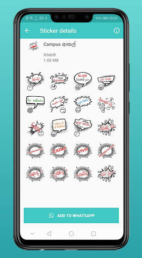 Sinhala Stickers for WhatsApp screenshot 4