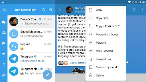 Light Messenger | بدون فیلتر | ضد فیلتر screenshot 7