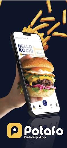 Potafo Delivery App screenshot 1