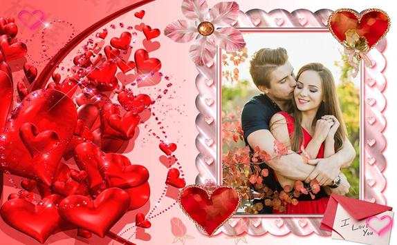 Valentine Day Photo Frame 2018 - Love Photo Frame screenshot 1