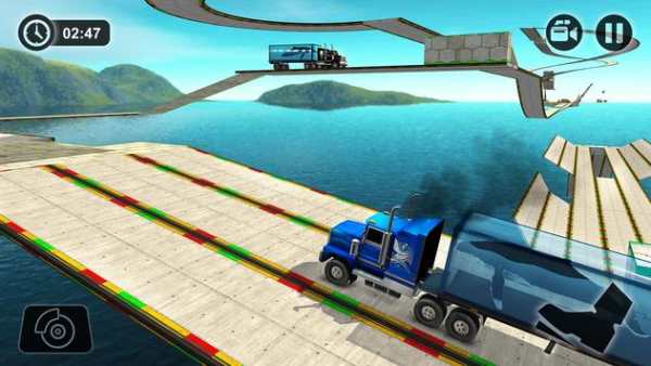 Impossible Whale Transport Truck Driving Tracks screenshot 12