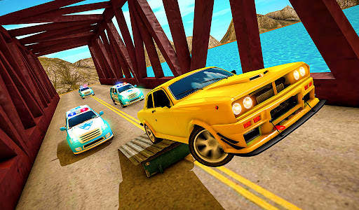 enchaîné voiture jeux course screenshot 3