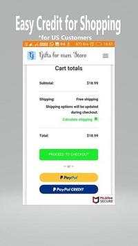Mens Gift Store: Online Shopping App screenshot 1