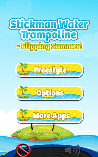 Stickman Water Trampoline Flip screenshot 11