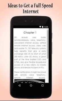 3G Internet Speed Booster Tips screenshot 3