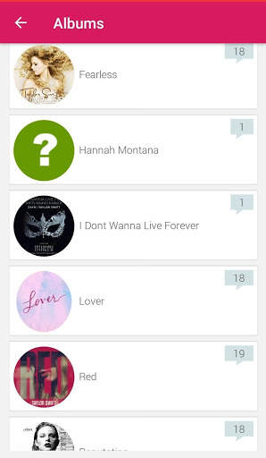 Tay Swift Lyrics Offline screenshot 5
