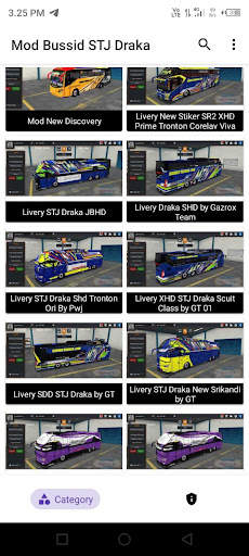 Mod Bussid STJ Draka screenshot 5