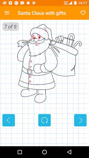 How to draw Christmas and New Year screenshot 3