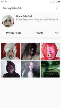 Hantu Pocong VideoCall - Prank FakeCall Simulator screenshot 1