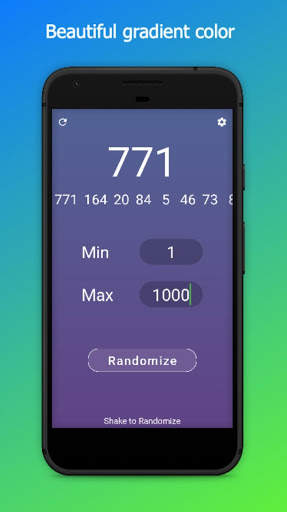 Beautiful Random Number screenshot 3