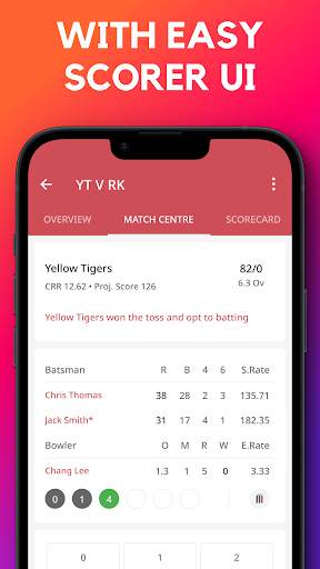 CricScorer-Cricket Scoring App screenshot 2