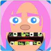 crazy little dentist for girls logo
