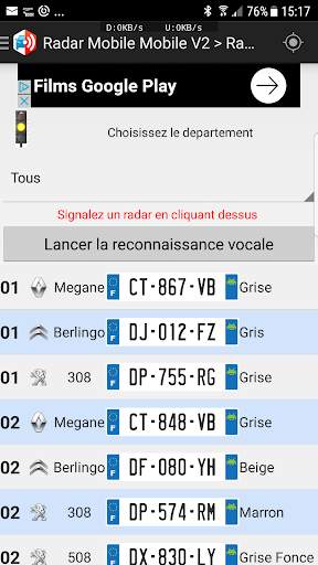 Radar Mobiles Mobiles V2 screenshot 1