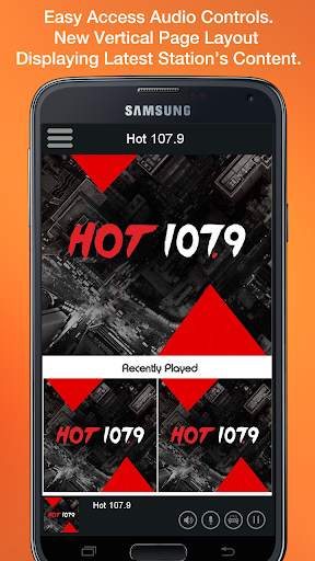 Hot 107.9 screenshot 2