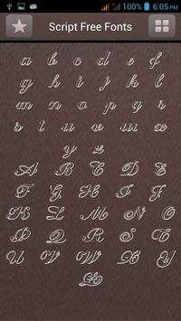 Script Font Style screenshot 5