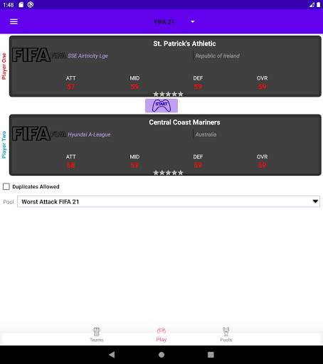 Team Selector for FIFA screenshot 15