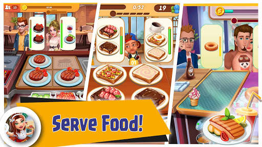 Crazy Cooking🍟🍕 Chef Kitchen Craze Cooking Game screenshot 2