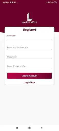 Laxmi Matka- Online Matka Play and Result App скриншот 1