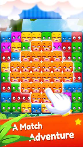 Cube Bird Blast स्क्रीनशॉट 1