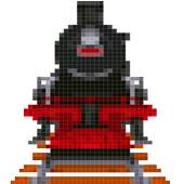 Vehicle Color By Number-Pixel Art: Coloring Book 2.0