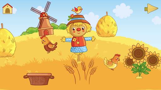 Funny Farm for toddlers. Kids puzzle with animals! screenshot 4