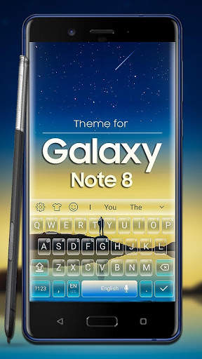 Keyboard for Galaxy Note 8 screenshot 1