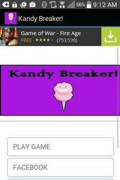 Kandy Breaker! Free Candy Game screenshot 1