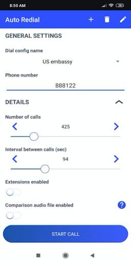 Auto Redial screenshot 2