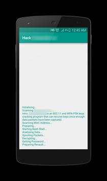 Free Wifi Password Hack Prank screenshot 4
