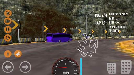 Bus Telolet Racing 3D screenshot 4