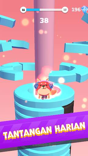 Helix Stack Jump: Bola Smash screenshot 4