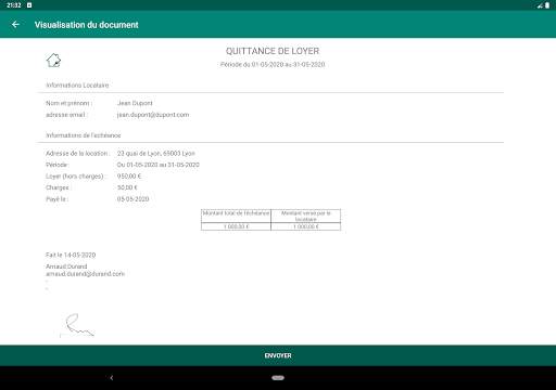 Mes Locations - Quittance loyer & gestion locative скриншот 10