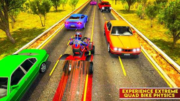 Quad 4x4 Bike Racing: Endless Road New Game 2020 screenshot 1