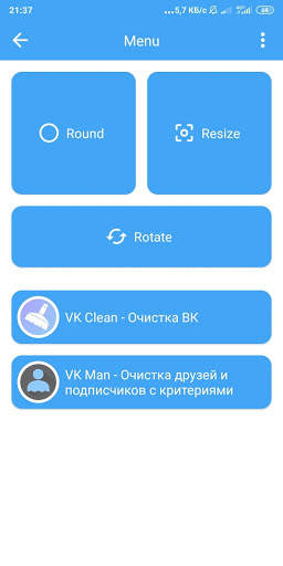 Round Resize Rotate - Edit all the photo screenshot 1