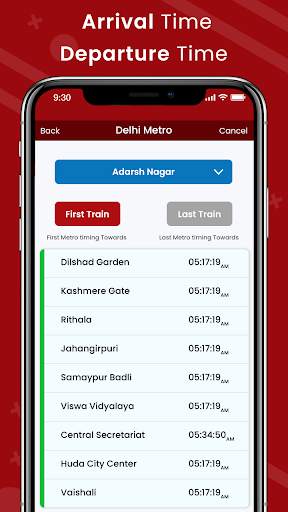 Delhi Metro Route screenshot 6