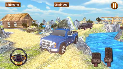 Offroad Jeep Mountain Driving Games 1 تصوير الشاشة