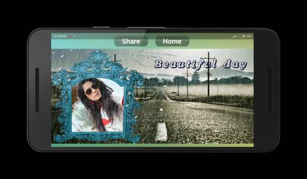 Rainy Photo Frames screenshot 5