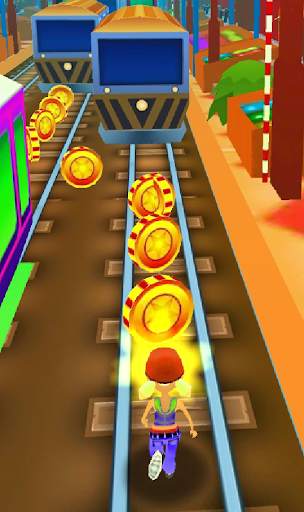 Subway Fast Track Surf Run Fun screenshot 4