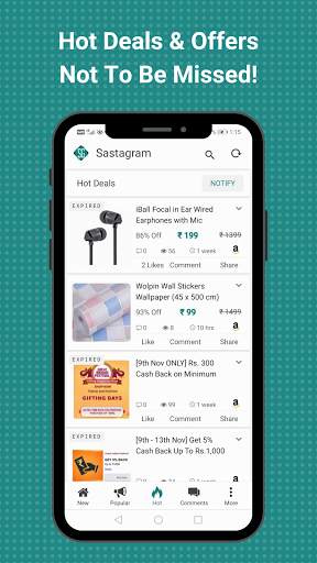 Sastagram - India Shopping Hot Offers screenshot 2