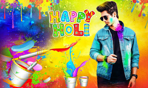 Holi Photo Editor - Holi Frame screenshot 1