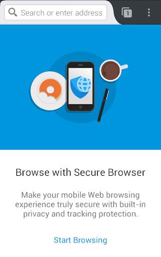 Secure Browser   Tracking Protection screenshot 1