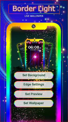 Border Light Wallpaper 2020 - Color Live Wallpaper screenshot 2